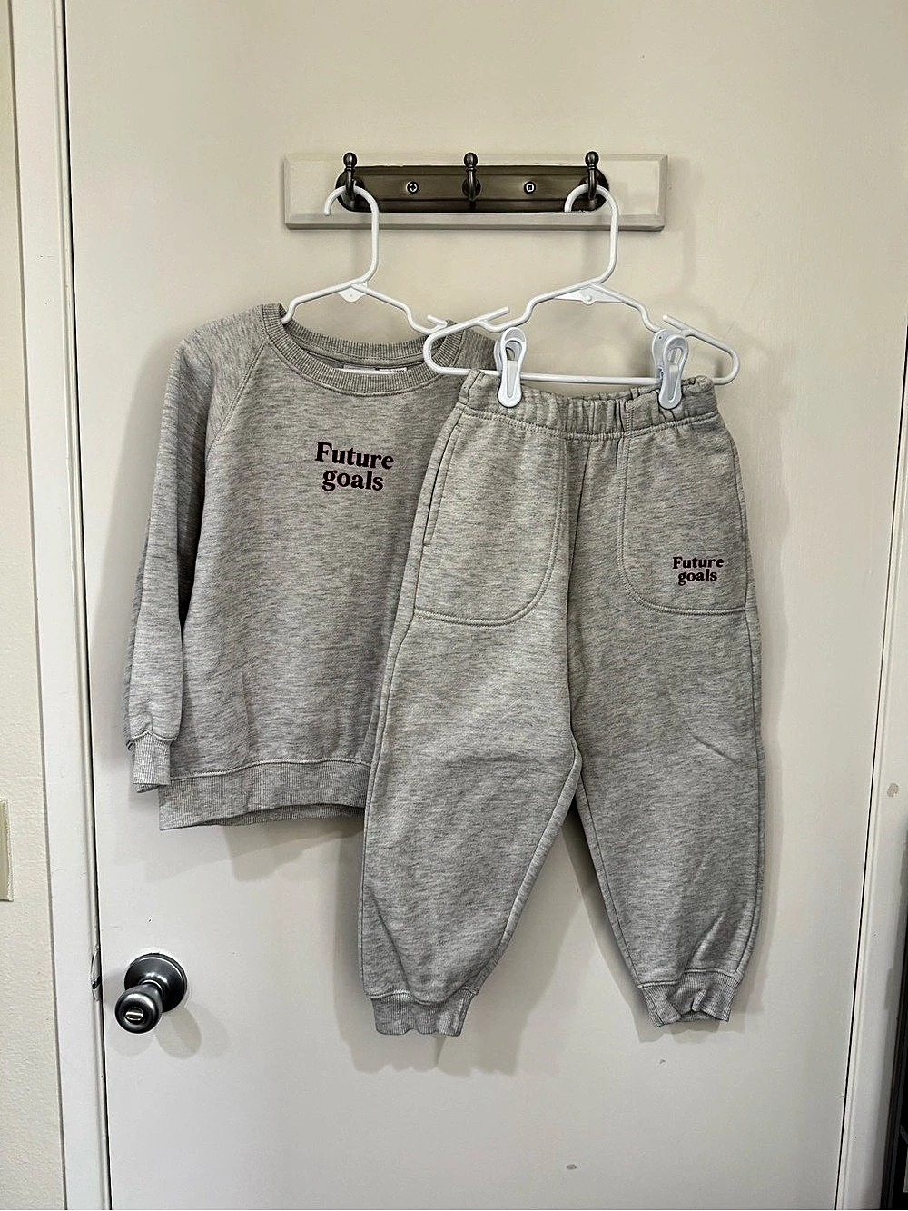 Zara Future Goals Set Jogger Set Gray 6 Years